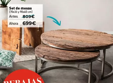 Set De Mesas