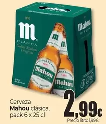 Mahou - Cerveza Clasica
