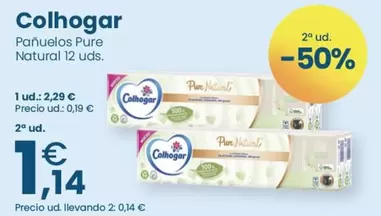 Colhogar - Panuelos Pure Natural
