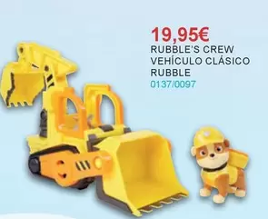 Rubble's Crew Vehículo Clásico Rubble