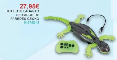 Lagarto - Hex Bots  Trepador De Paredes Gecko