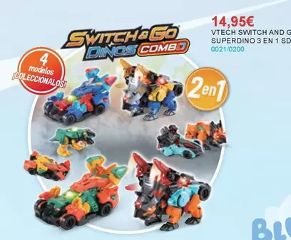 Vtech - Switch And G Superdino 3 En 1 Sd