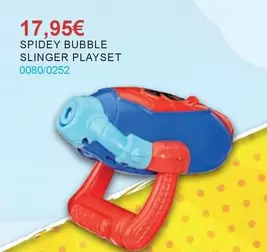 Spidey Bubble Slinger Playset