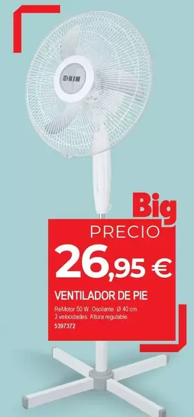 HJM - Ventilador De Pie