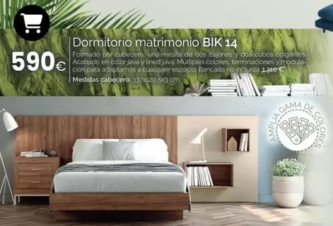 Dormitorio Matrimonio Bik 14