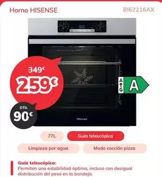 Hisense - Horno BI62216AX