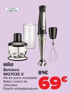 Braun - Batidora MQ7035 X