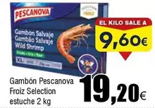 Pescanova - Gambon Frozen Selection Estuche 2 Kg