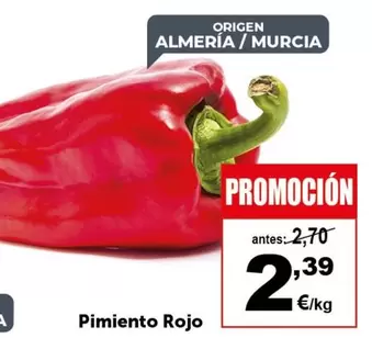 origen - Pimiento Rojo