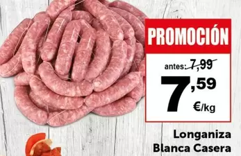 Longaniza Blanca Casera