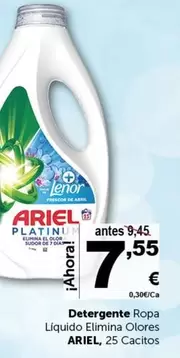 Ariel - Detergente Ropa Liquido Elimina Olores