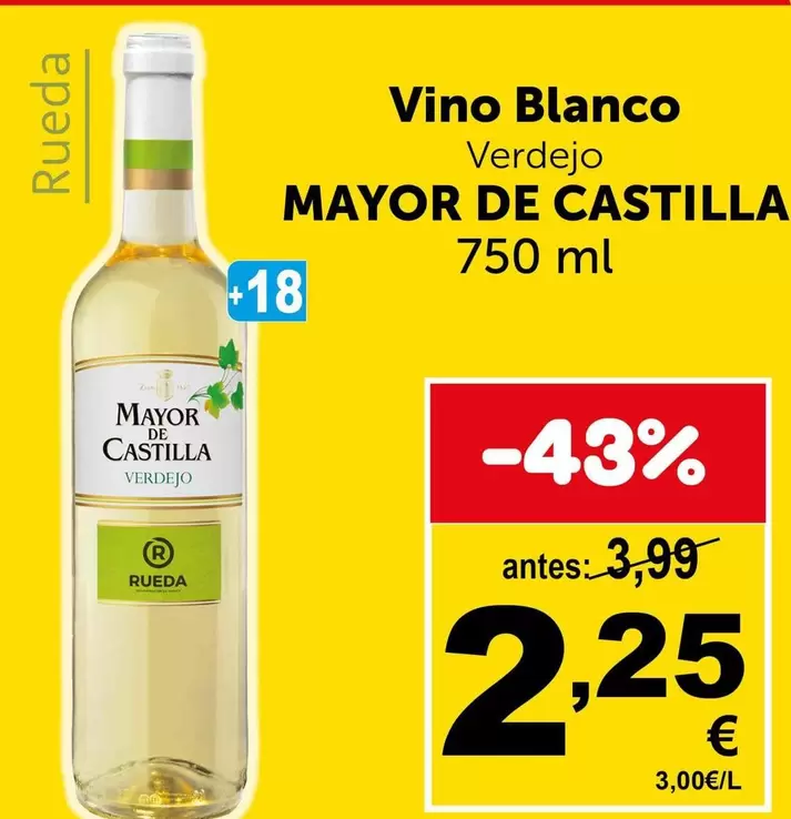 Mayor de Castilla - Vino Blanco Verdejo