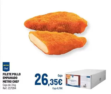 chef select - Filete Pollo Empanado