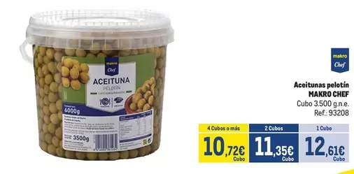 makro - Aceitunas Polò Chef