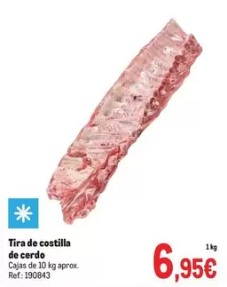 Tira De Costilla De Cerdo