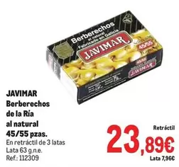 javimar - Berberechos De La Ria Al Natural
