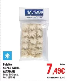 Altamar - Pulpito 40/60 Fa071