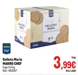 makro - Chef Galleta María