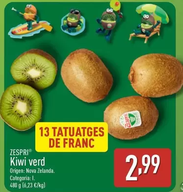 Zespri - Kiwi Verd