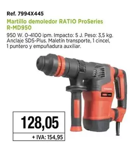 Ratio - Martillo Demoledor Proseries R-md950