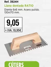 Ratio - Llana Dentada 