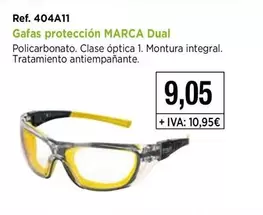 Gafas Protección Marca Dual