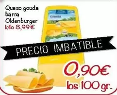 Oldenburger - Queso Gouda Barra