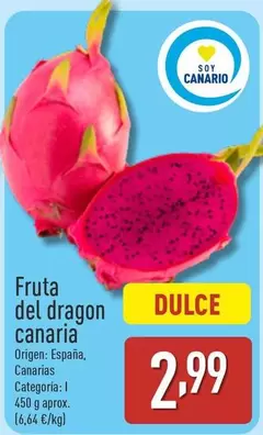Fruta Del Dragon Canaria