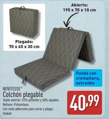 Novitesse - Colchon Plegable