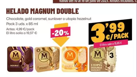 Magnum - Helado  Double