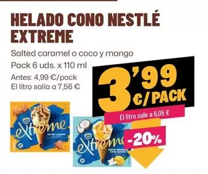 Nestlé - Helado Cono Extreme