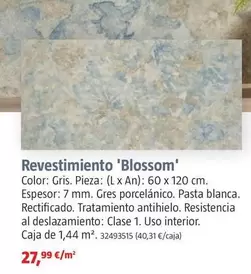 Revestimiento 'Blossom'