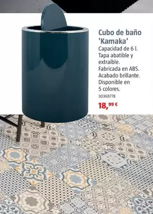 Cubo De Bano Kamaka