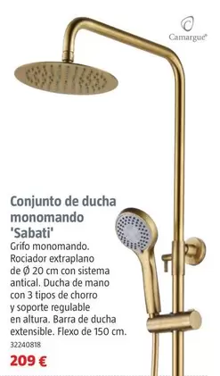 Camargue - Conjunto De Ducha Monomando 'Sabati'