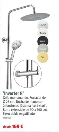 Combinados De Ducha Con Grifo Monomando 'Inverter R'