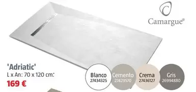 Camargue - Platos De Ducha 'Stone 3D' 'Adriatic'