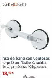 Careosan - Asa De Bano Con Ventosas