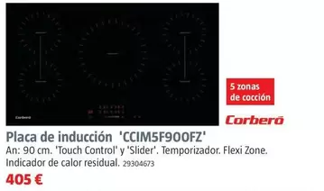 Corberó - Placa De Inducción 'CCIM5F900FZ'