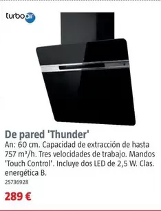 Turbo Air - De Pared 'Thunder'