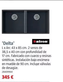 Atron - Fregaderos Acrilicos 'Delta'