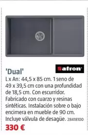 Atron - Fregaderos Acrilicos 'Dual'