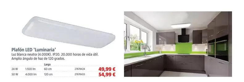 Plafon LED 'Luminaria'