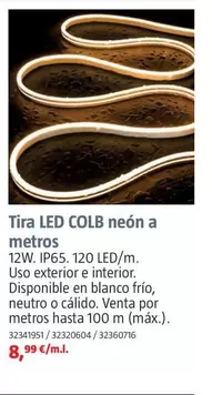 Tira LED COLB Neon A Metros
