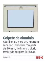 Golpete De Aluminio