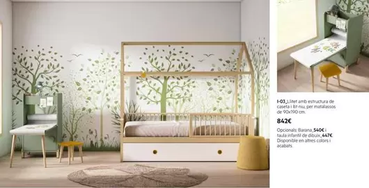 Llitet Amb Estructura D Caseta I Llit Niu