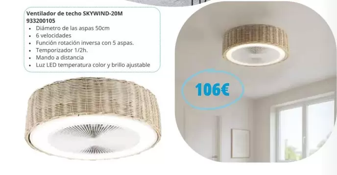 Ventilador De Techo