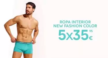 Ropa Interior New Fashion Color