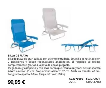 Silla De Playa