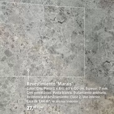 Revestimiento 'Marais'