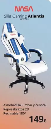 Nasa - Silla Gaming Atlantis